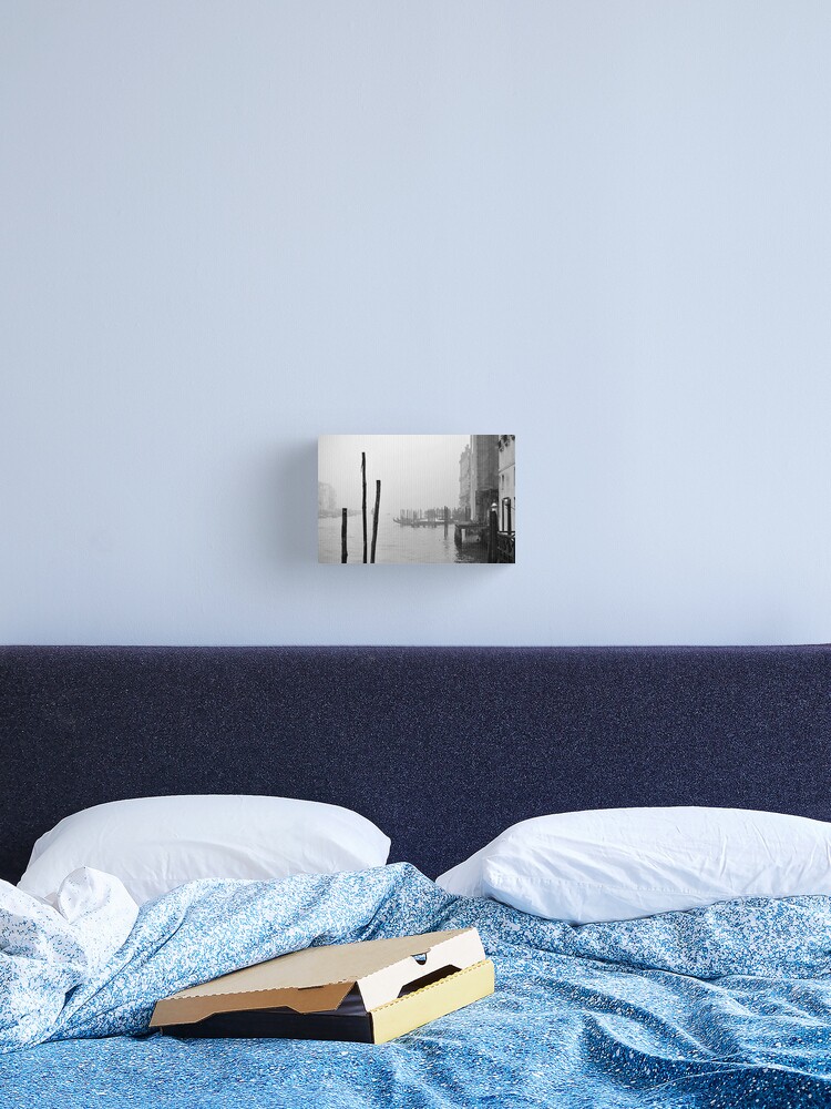 Thumbnail 1 of 3, Canvas Print, A Foggy Day in Venice designed and sold by Tiffany.