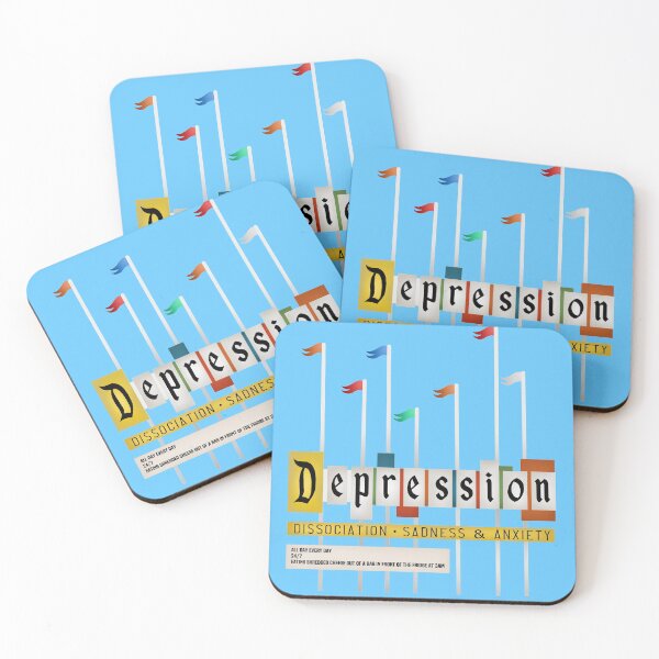 Item preview, Depression Land designed and sold by Art by Morgan Campillo.