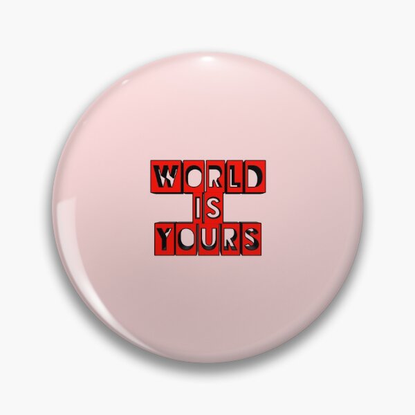 Item preview, *World is yours* designed and sold by ITALY-Roselli-.