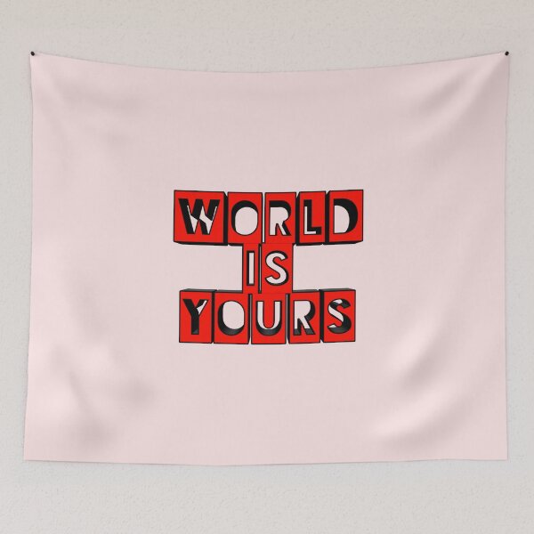 Item preview, *World is yours* designed and sold by ITALY-Roselli-.