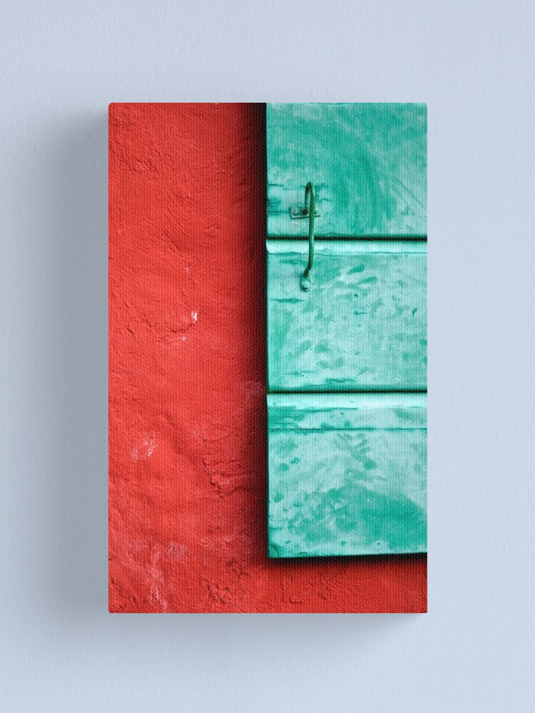 Alternate view of Red & Green Canvas Print