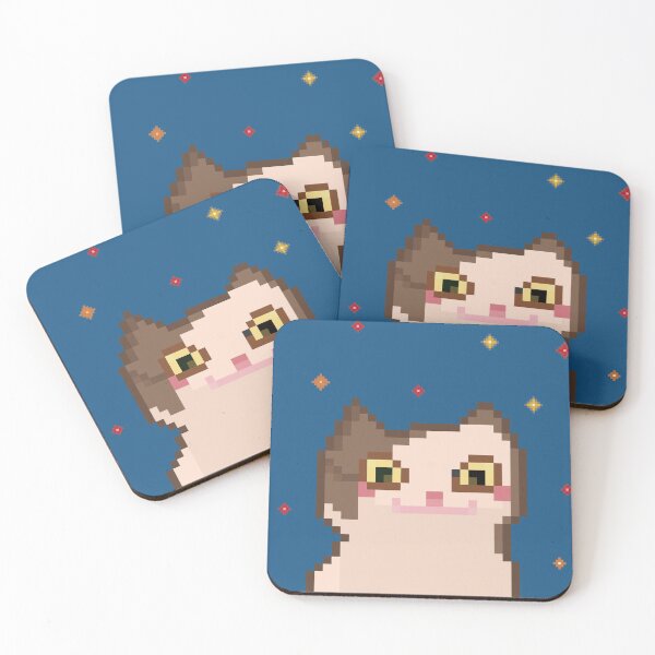 Item preview, Pop Cat Pixel Art designed and sold by OTTCat.