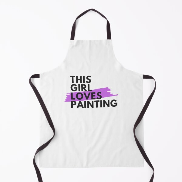 Item preview, This girl loves Painting designed and sold by TheGreenGoat.