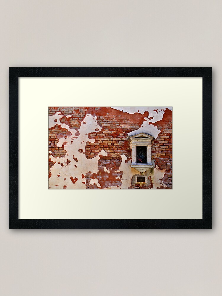 Framed Art Print, Holy Wall designed and sold by Tiffany Dryburgh