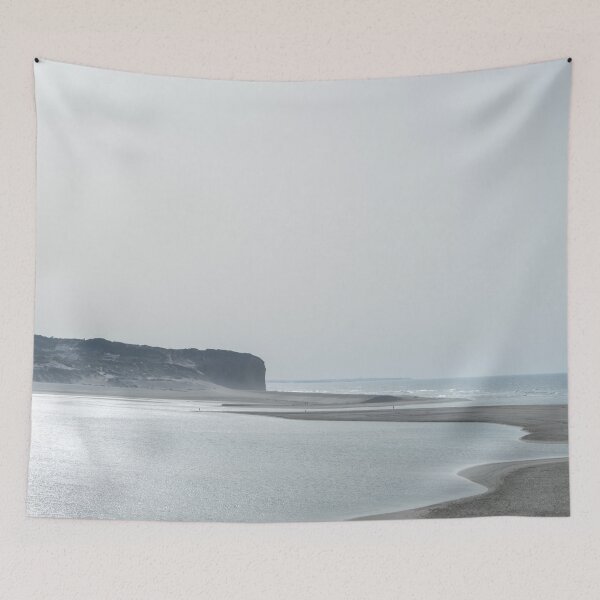 Item preview, Pearly Ocean Mists - Obidos Lagoon on Portugal Silver Coast  designed and sold by Georgia Mizuleva.