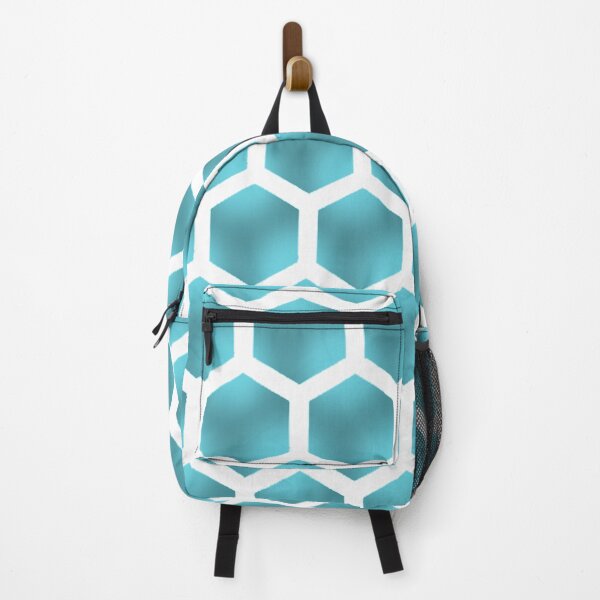 Item preview, Honeycomb pattern in turquoise designed and sold by Ninaeva.