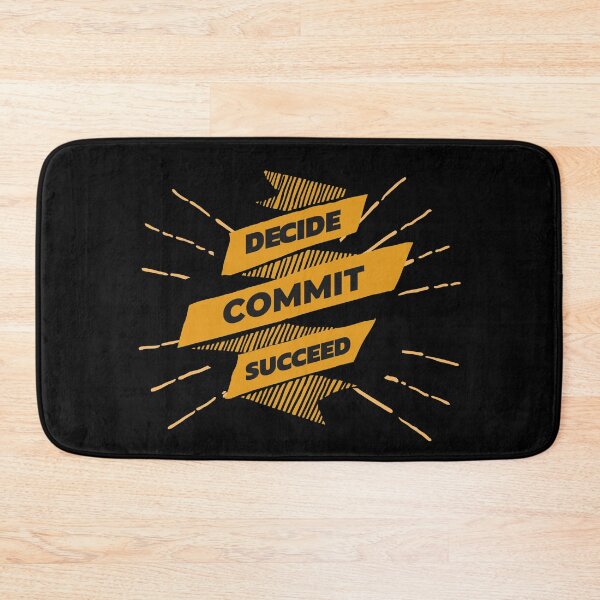 Item preview, Decide, Commit, Succeed designed and sold by YOYOCollection.
