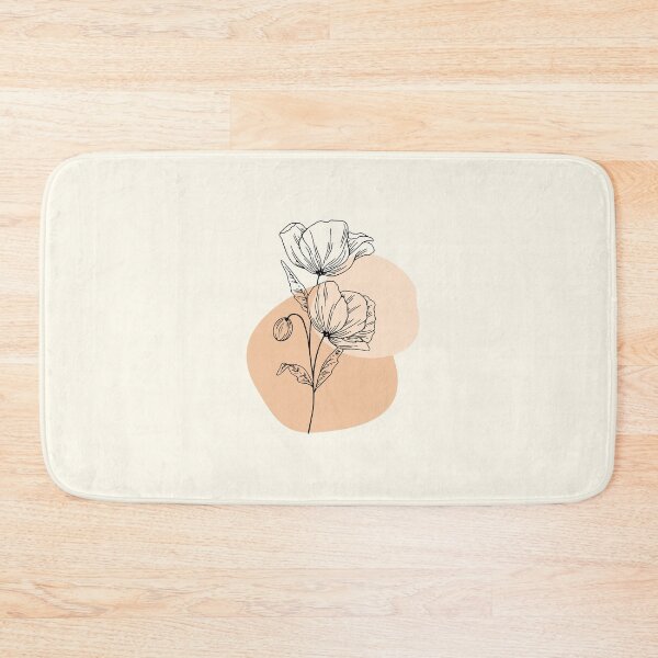 Item preview, Puppy Line Drawing With Beige Geometric Background designed and sold by NaomiBalog.
