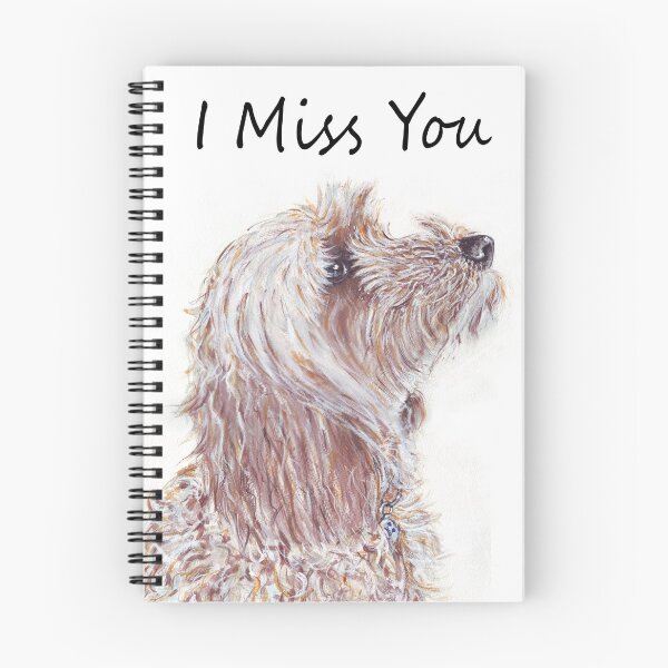 Item preview, I Miss You Card, cute dog. designed and sold by Michael Mills.