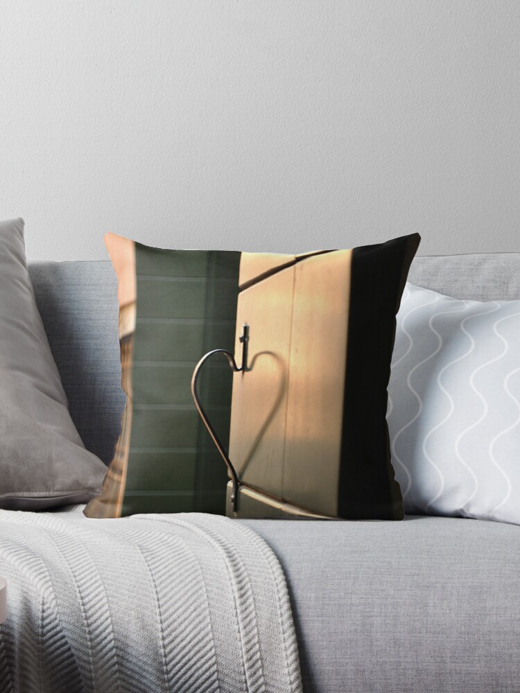 Throw Pillow, I Heart Venice designed and sold by Tiffany Dryburgh