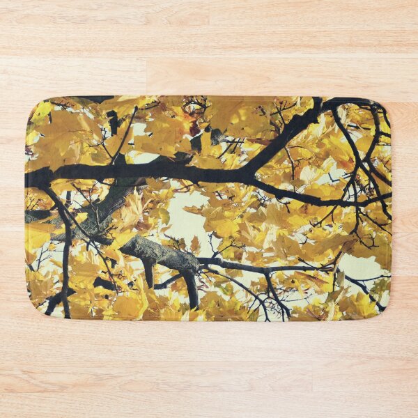 Item preview, Cosy gold autumn maple leaves with instagramlike filter designed and sold by Sharitka.