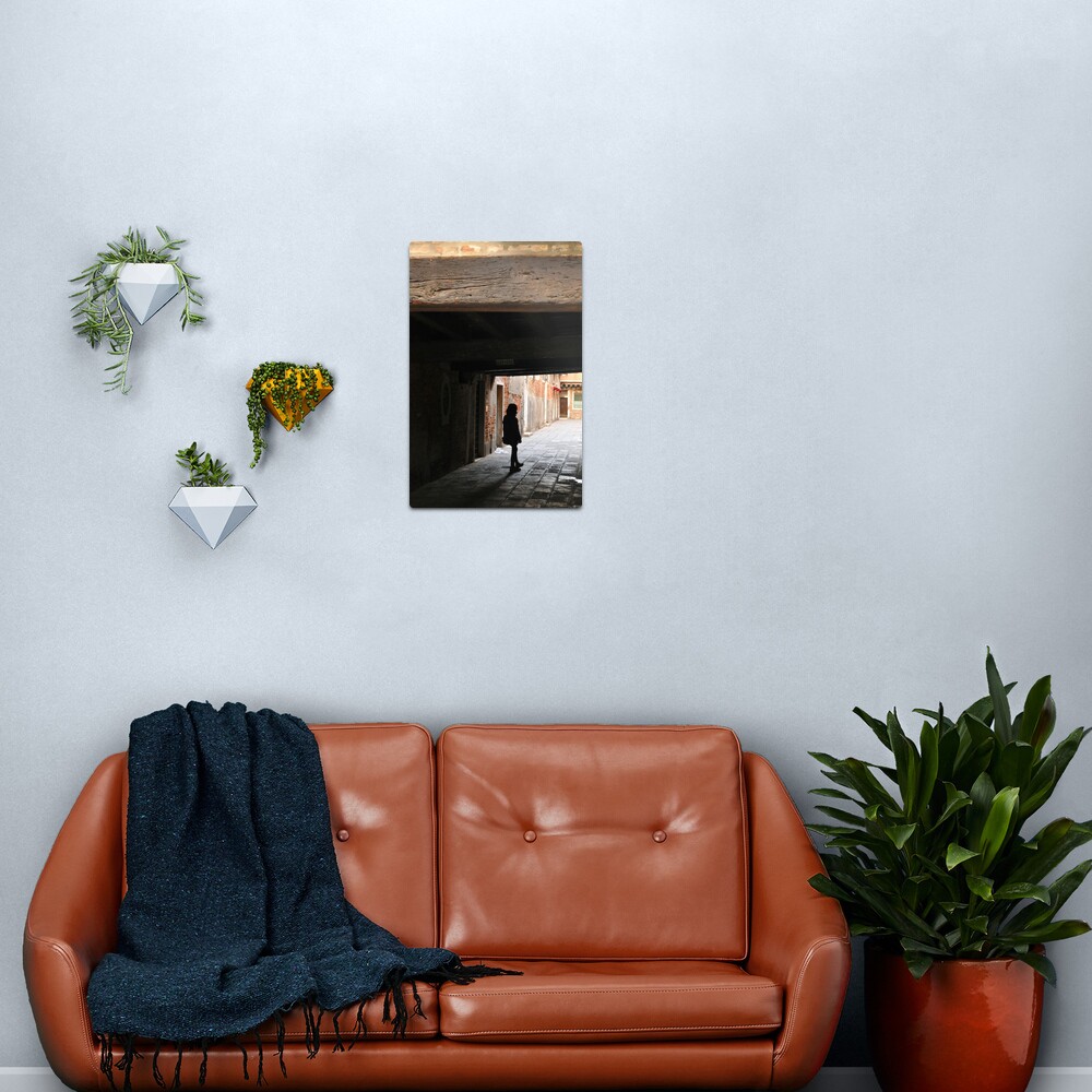 Hesitant Metal Print