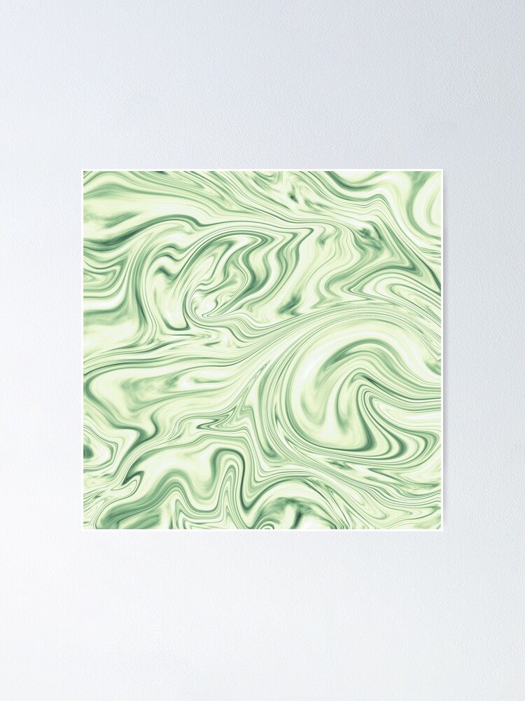 "MSU Green / Nyanza Liquid" Poster for Sale by Stiqor Redbubble