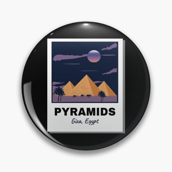 Item preview, Giza Pyramids, Egypt | Travelling Collection designed and sold by Viombhte-Prints.
