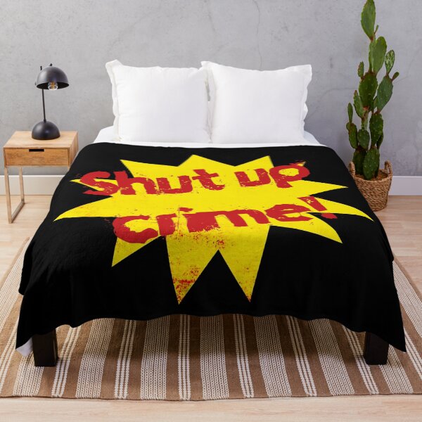 Item preview, Shut up crime! The crimson bolt from Super 2010 designed and sold by MrGekko.
