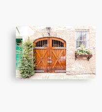 Garage Canvas Print