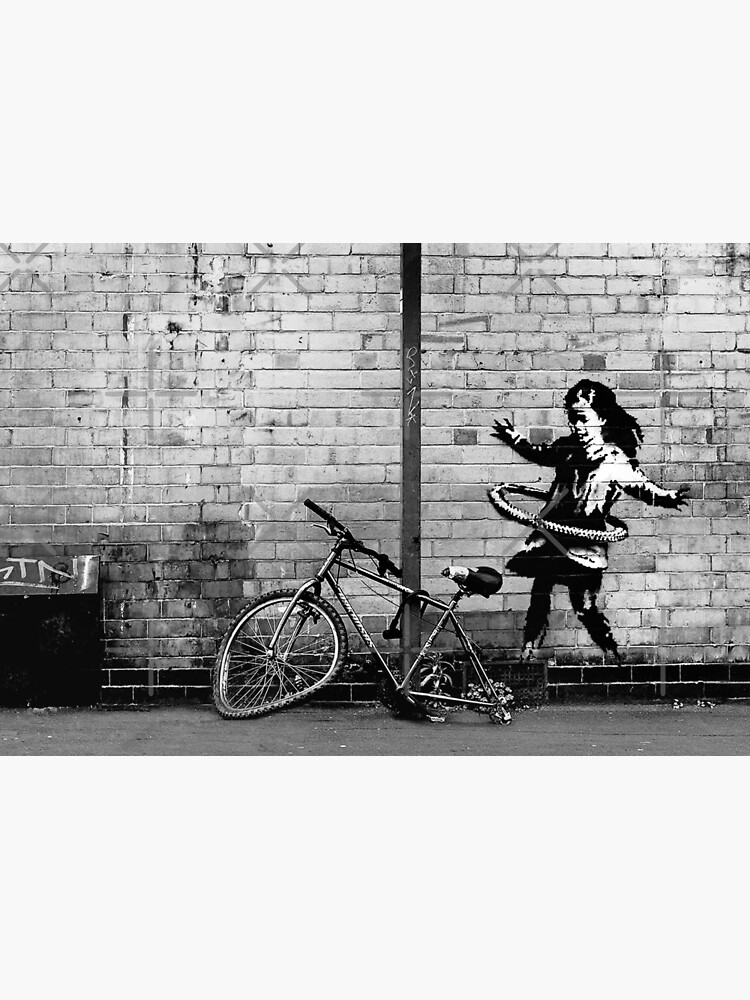 Thumbnail 2 of 2, Jigsaw Puzzle, Banksy Hula Girl designed and sold by WE-ARE-BANKSY.