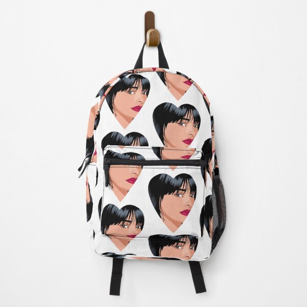 Item preview, Black haired crying woman heart designed and sold by tztrends.