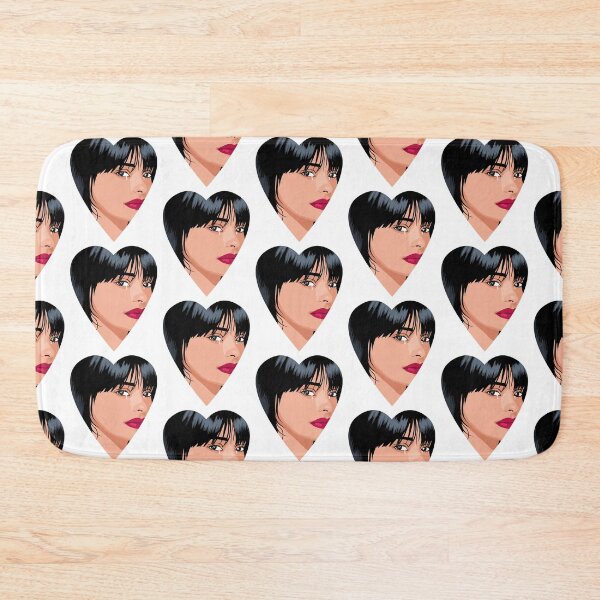 Item preview, Black haired crying woman heart designed and sold by tztrends.