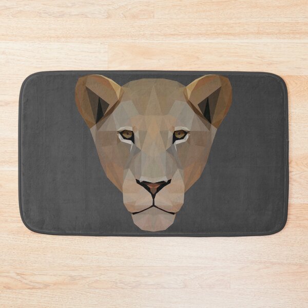 Item preview, Low Polygon Lioness designed and sold by ErinFCampbell.