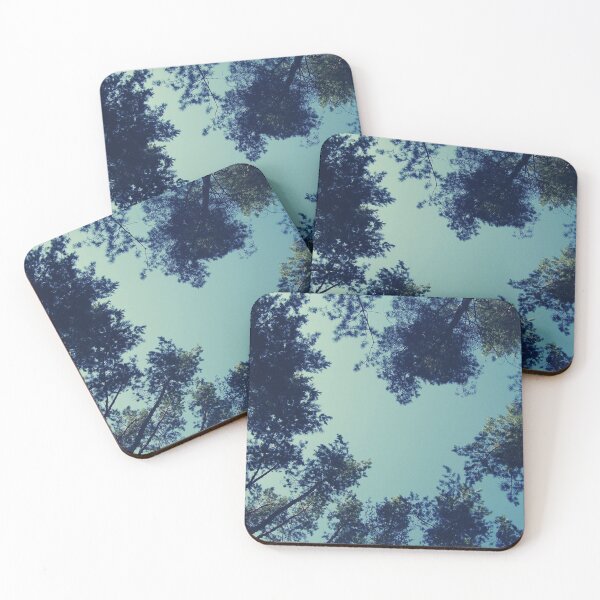Item preview, Heart in the sky with pines trees instagram filter designed and sold by Sharitka.