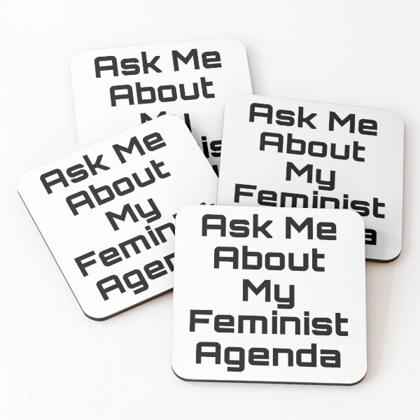 Item preview, Pregúntame acerca de mi agenda feminista designed and sold by Yeewen1234.