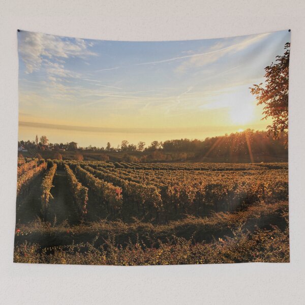 Item preview, Grape Orchards and Flies in the Sunset - Lake Constance designed and sold by holgermader.