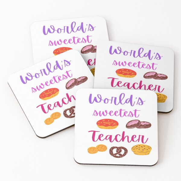Item preview, World's sweetest teacher designed and sold by calmingchaos.