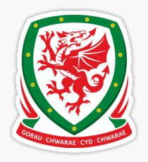 Wales Soccer Logo Sticker
