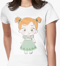 Toddler Anna Women's Fitted T-Shirt