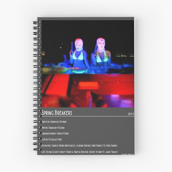 Item preview, Spring Breakers minimal info poster designed and sold by MrGekko.