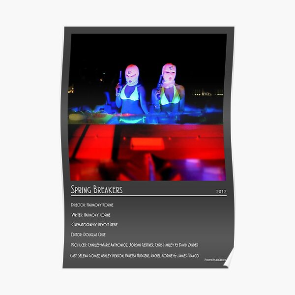 Spring Breakers Posters Redbubble