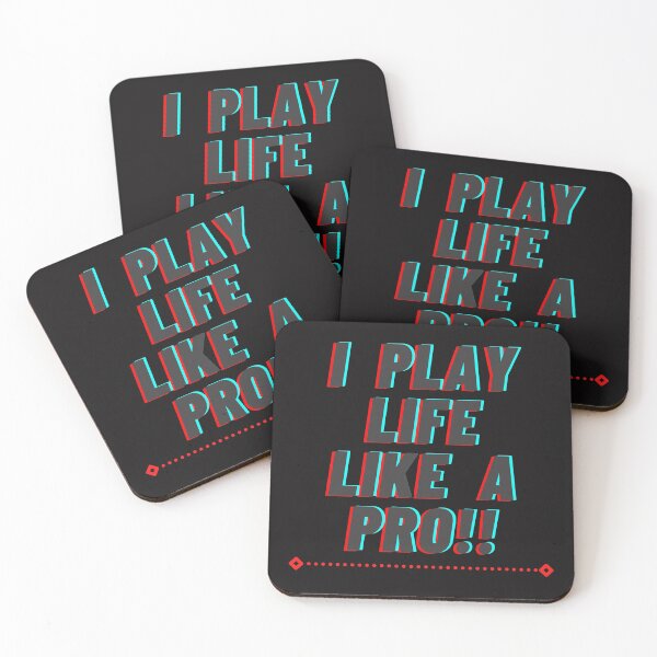 Item preview, I PLAY LIFE LIKE A PRO!! - Attitude designed and sold by shahrinliaqat.