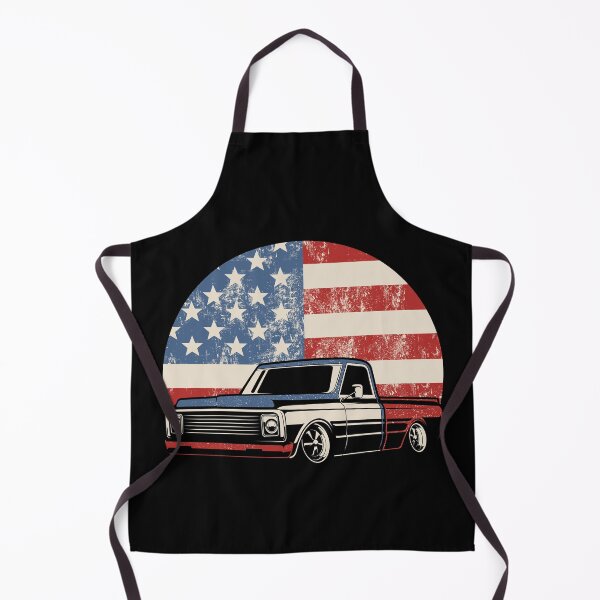 Item preview, Dropped Truck July 4th Flag Slammed Lowrider Lower Truck designed and sold by abulfaruque.