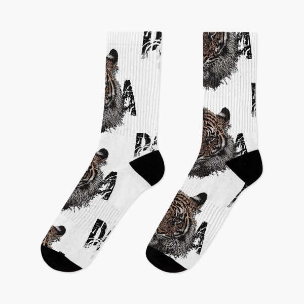 Item preview, Tiger Banner Vector Illustration designed and sold by ranker666.
