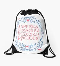 Whimsical Poppins! Drawstring Bag