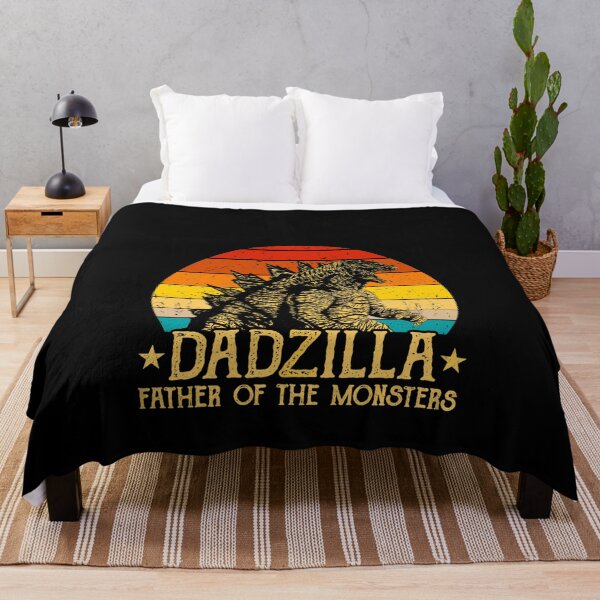 Item preview, Retro Vintage Sunset  Dadzilla Father Of The Monsters  designed and sold by Bosceeday.