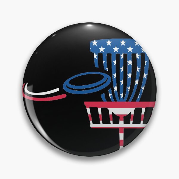 Item preview, American Disc Golf Basket Flag 4th of July Patriotic Frisbee Golfing designed and sold by abulfaruque.