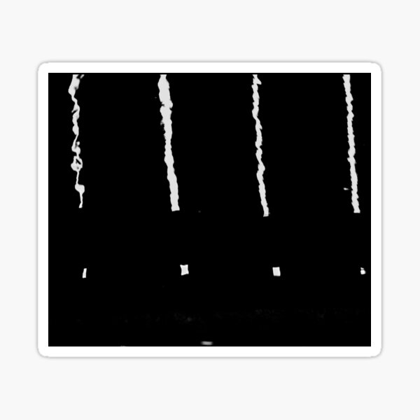 Abstract Line Reflection 00008 Sticker