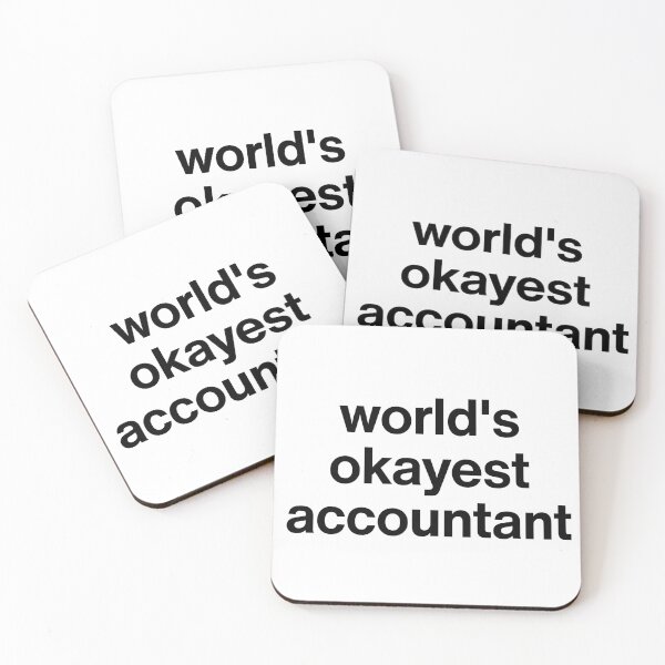 Item preview, Worlds Okayest Accountant designed and sold by D1mon.