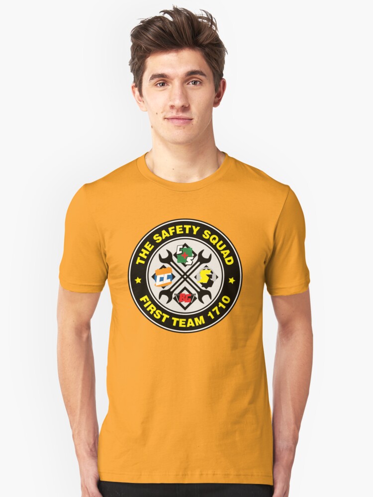 First Team 1710 Safety Squad Logo T Shirt By Breitideasinc