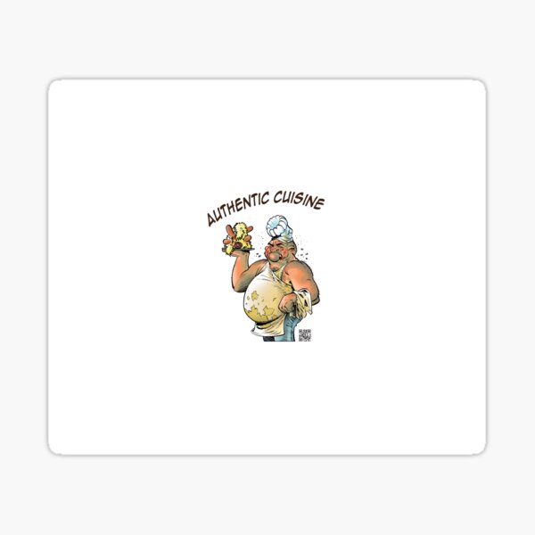 Authentic cuisine 2 Sticker