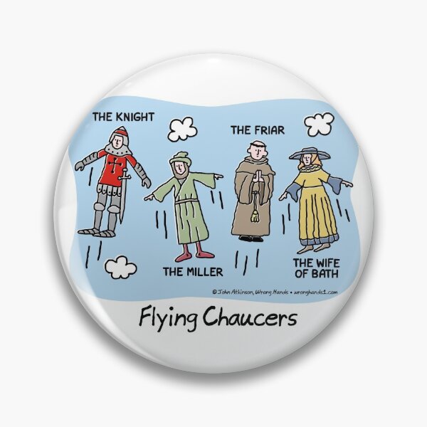 Item preview, Flying Chaucers designed and sold by WrongHands.
