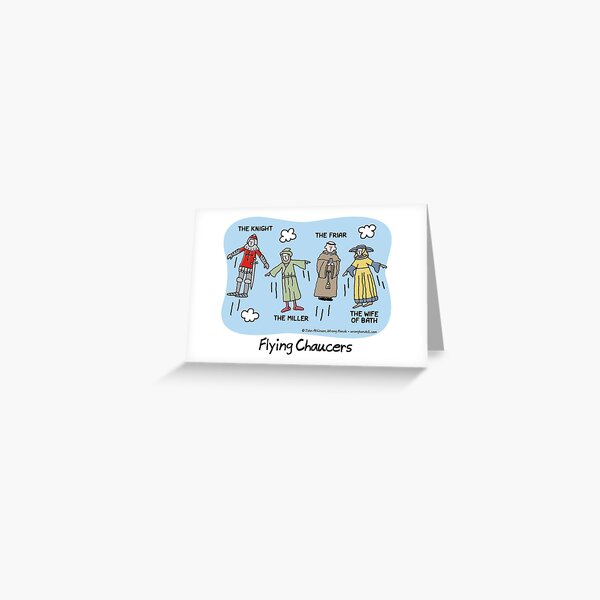 Item preview, Flying Chaucers designed and sold by WrongHands.