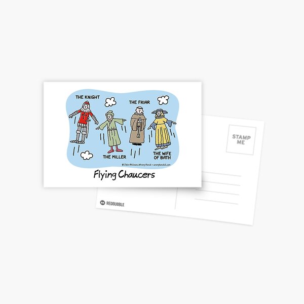 Item preview, Flying Chaucers designed and sold by WrongHands.