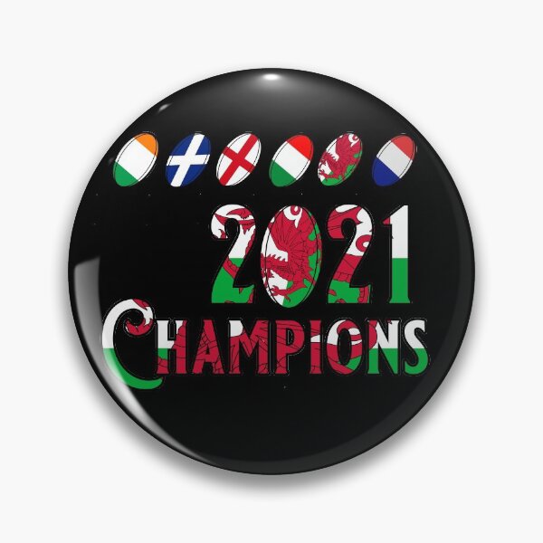 Item preview, Wales 6 Nations Rugby Champions 2021 designed and sold by RomeoSketches.