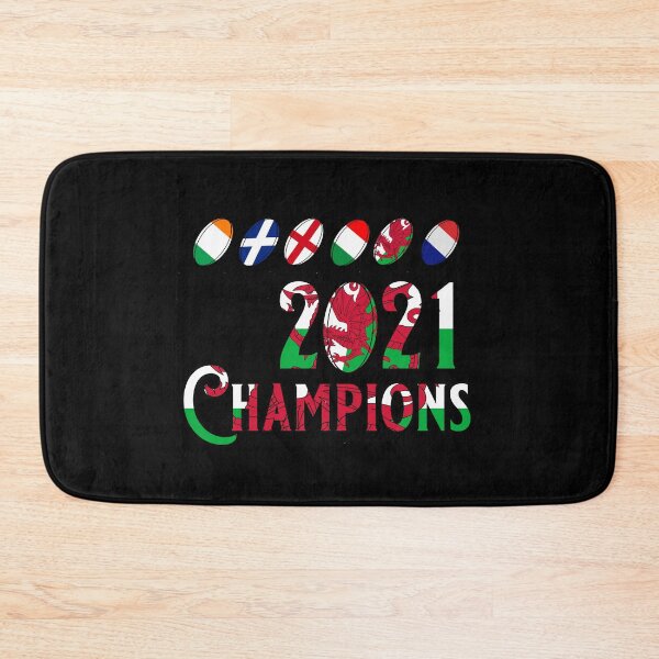 Item preview, Wales 6 Nations Rugby Champions 2021 designed and sold by RomeoSketches.