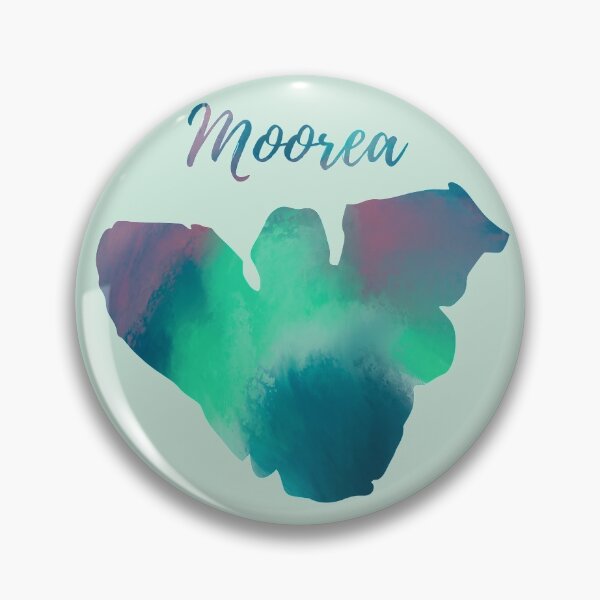 Item preview, Watercolor of Moorea designed and sold by oravaart.