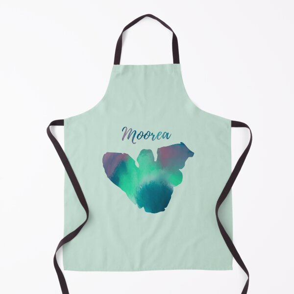 Item preview, Watercolor of Moorea designed and sold by oravaart.