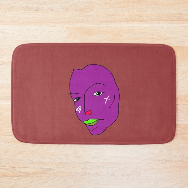 Item preview, Blue faced purple picasso woman designed and sold by Nnone.